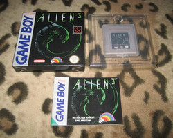 alien 3 1993 horror game game boy cartridge box manual