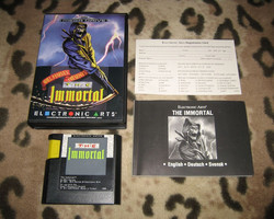 the immortal horror game sega megadrive genesis cartridge box manual