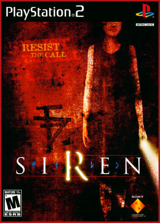 forbidden siren ps2 horror game usa american version difference sony playstation 2 cover art censored