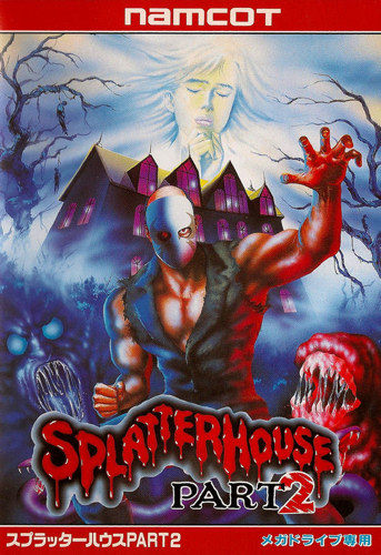 splatterhouse 2 1992 sega megadrive namco horror game review игра обзор хоррор
