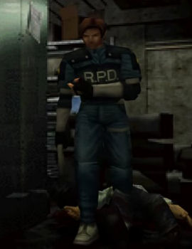 resident evil 2 ps1 horror game wounded walking character